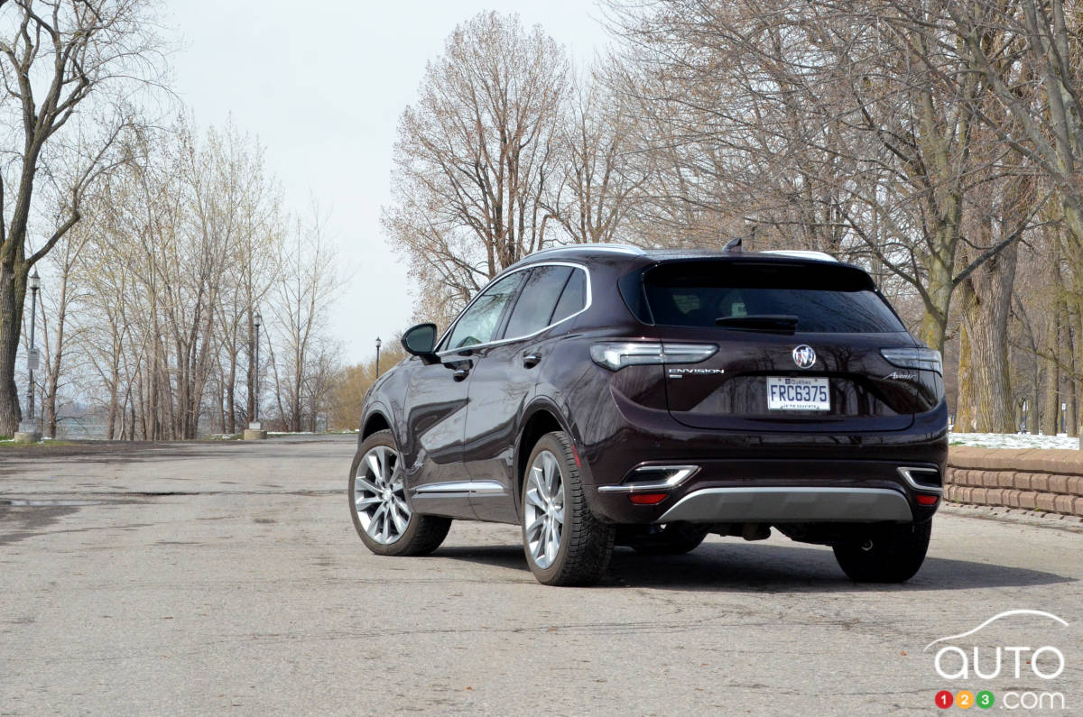 Buick Envision Avenir 2021, trois quarts arrière